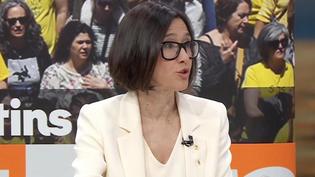 La 'consellera' Nuria Parlon en 'Els Matins' de TV3
