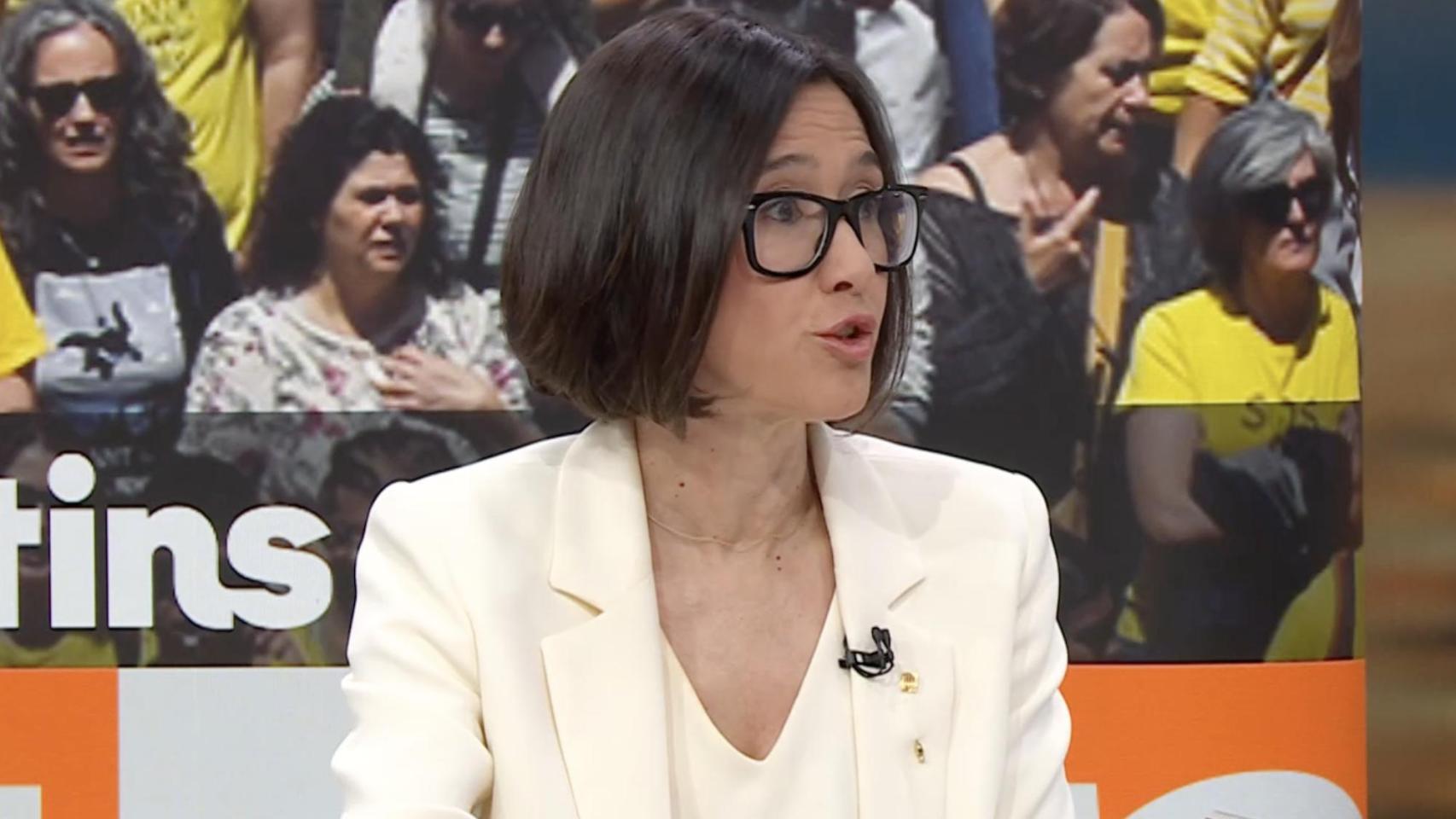 La 'consellera' Nuria Parlon en 'Els Matins' de TV3