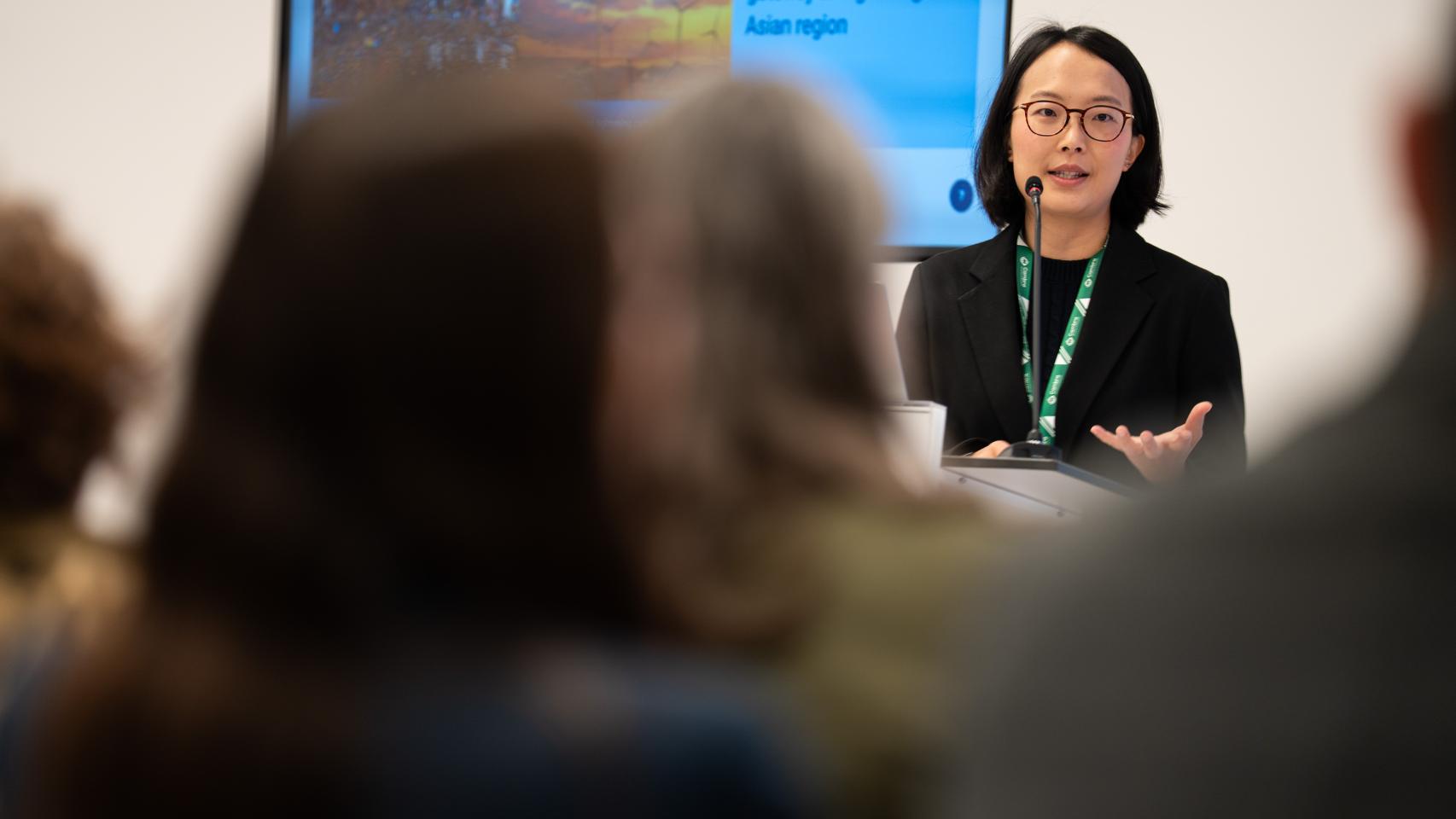 Naomin Tan, directora regional del Singapore Economic Development Board (EDB), en Barcelona