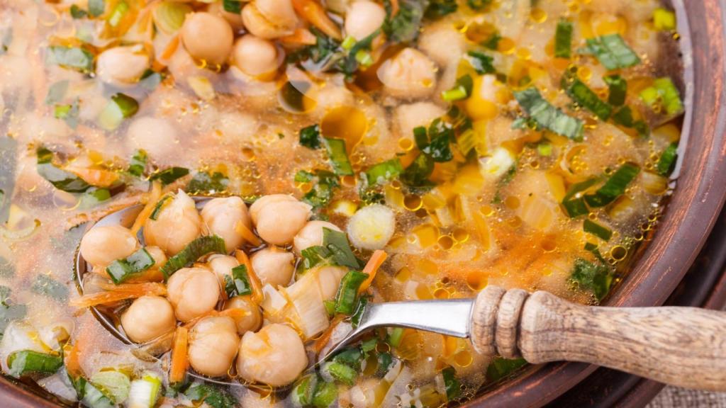 Plato de garbanzos