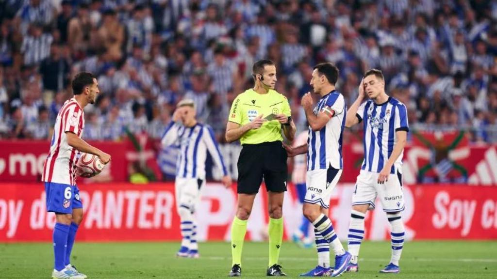 Javier Alberola Rojas, amb la RefCam a la final de la Copa del Rei