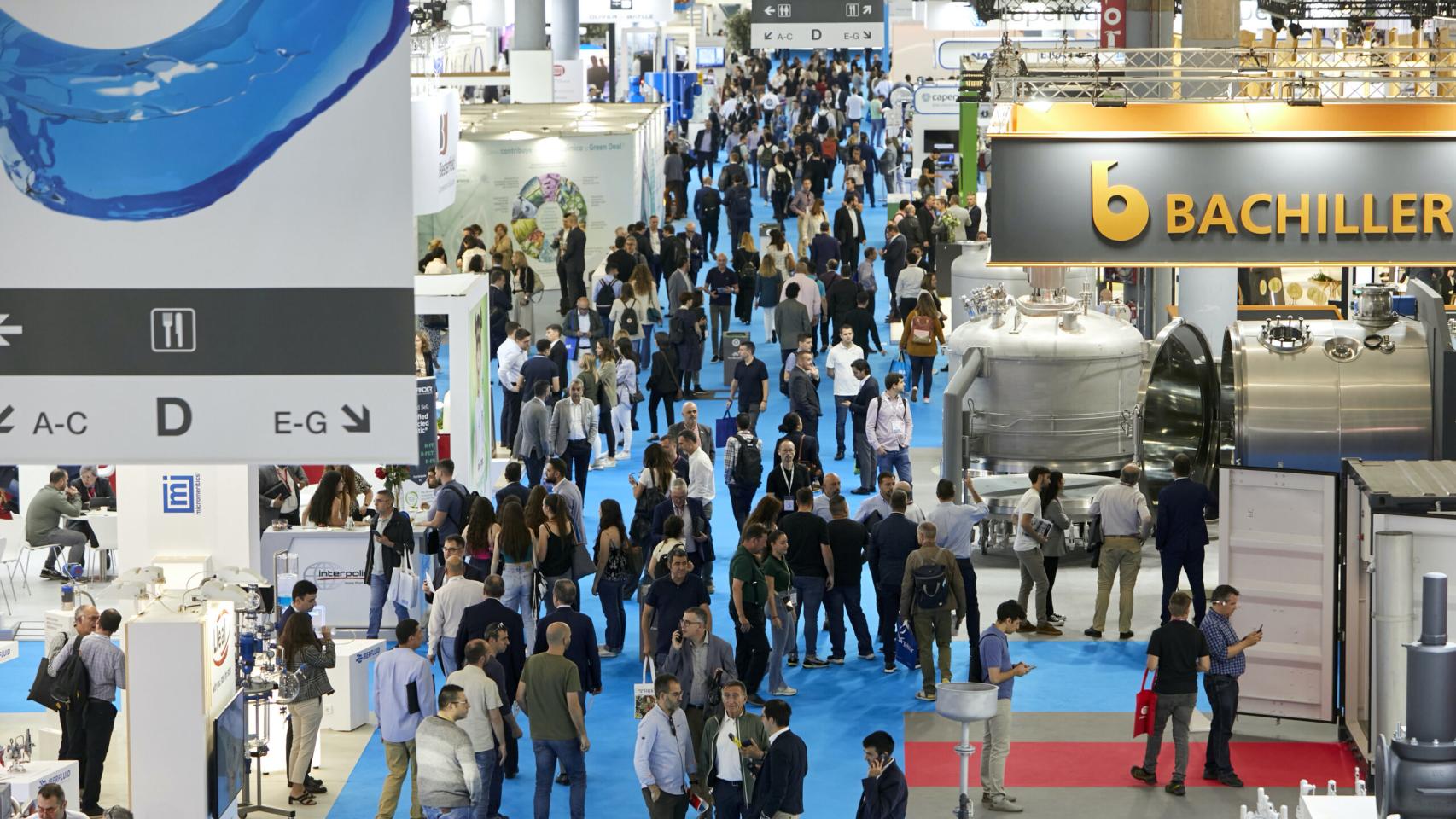Vista general de la pasada edición del salón Expoquimia