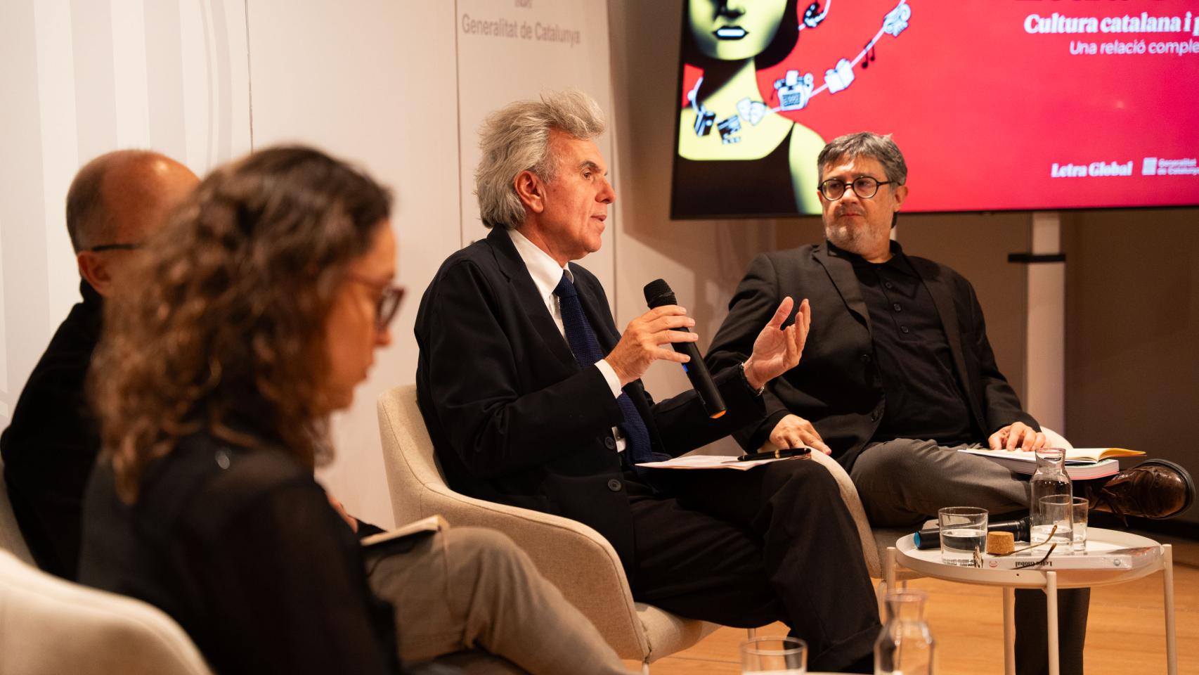Debate de 'Letra Global' en el Palau Robert, en Barcelona