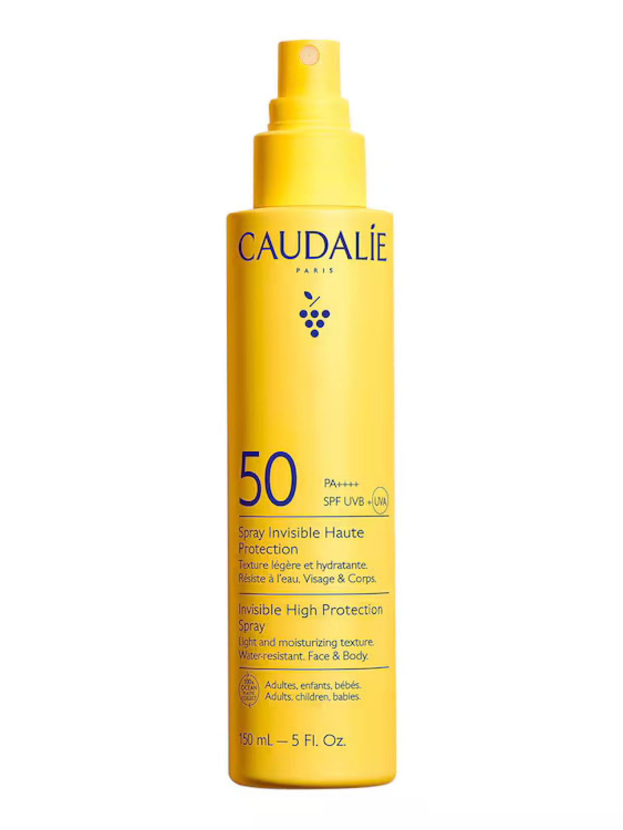 CAUDALIE SPRAY INVISIBLE DE ALTA PROTECCIÓN SPF50 SPRAY INVISIBLE ALTA 150ML