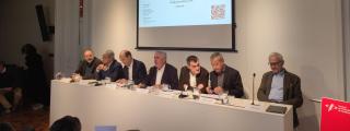 Presentación del 'Informe Fénix' en el Col·legi de Periodistes de Barcelona