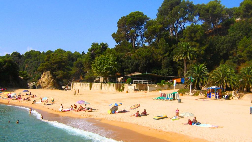 Playa de Santa Cristina de Lloret de Mar
