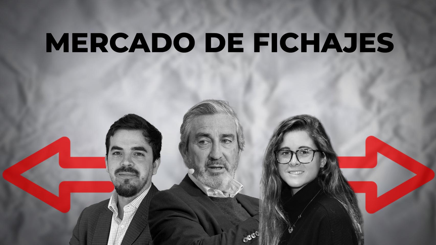 De izq. a dcha., Marià de Visa (Moventia), Jesús Presa (Indra Group) y Gisela Pulido (Nulo) / CG