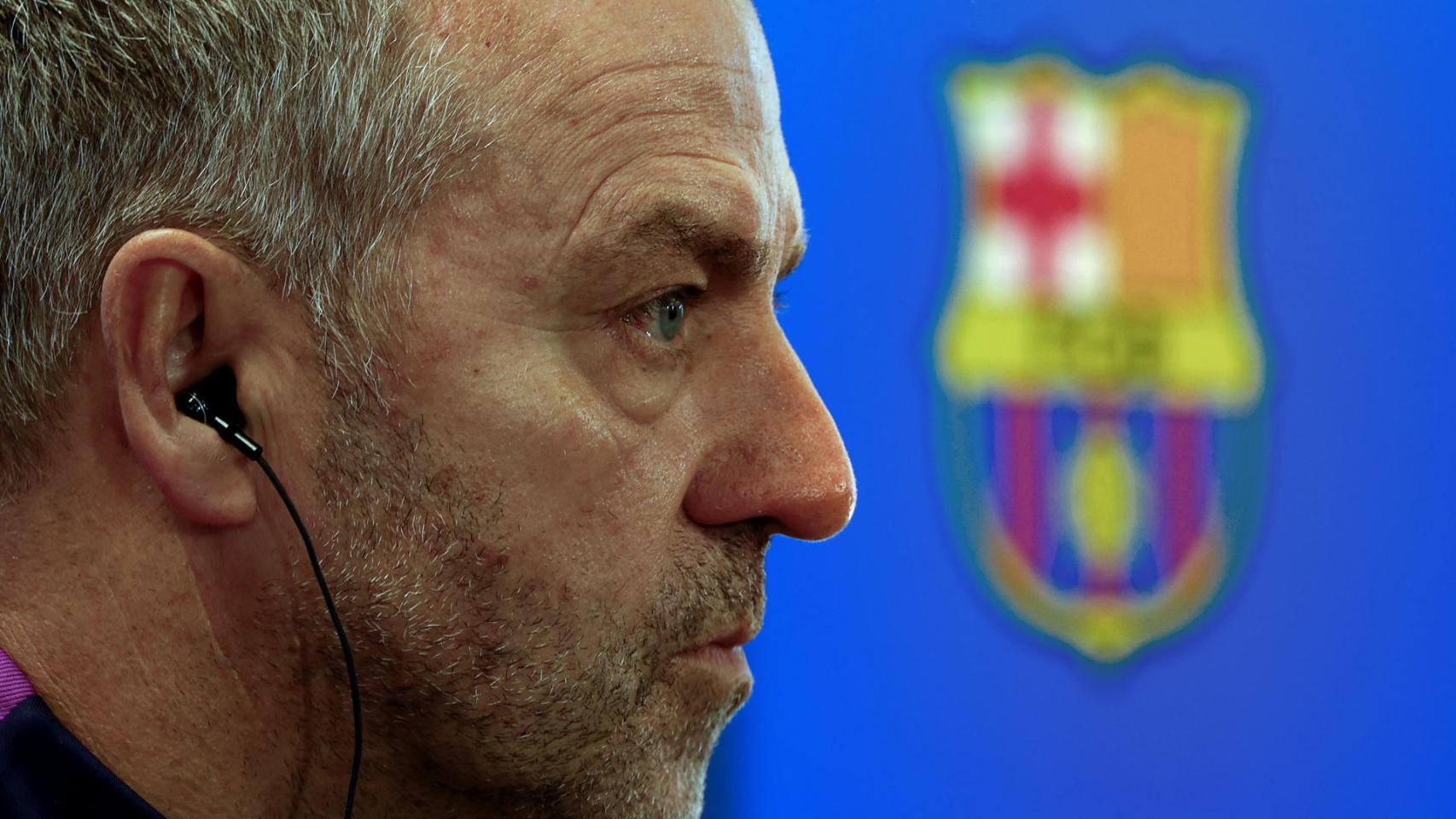 Hansi Flick, en la rueda de prensa previa al Barça-Betis
