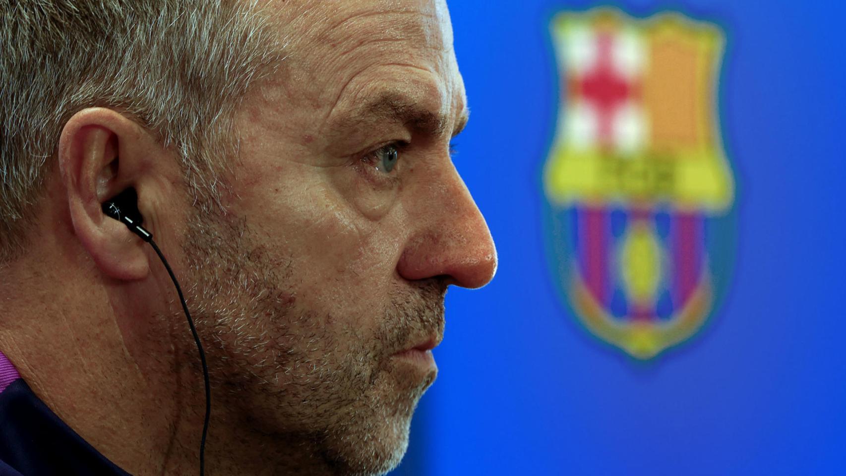 Hansi Flick, en la rueda de prensa previa al Barça-Betis