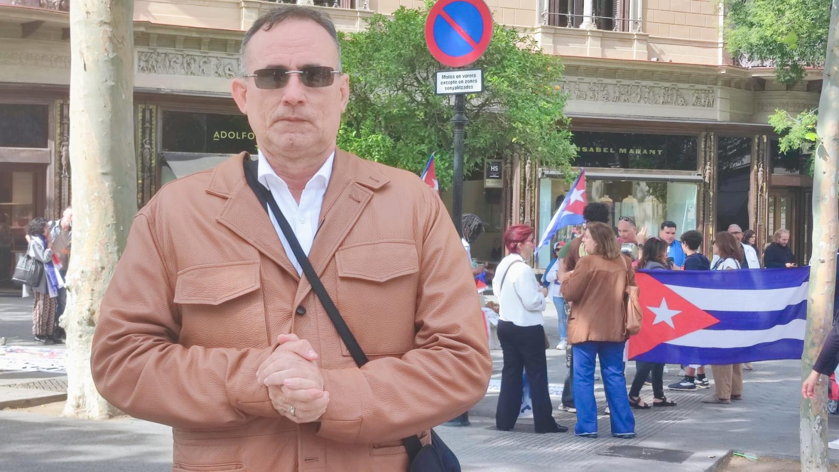 El opositor el régimen cubano José Daniel Ferrer