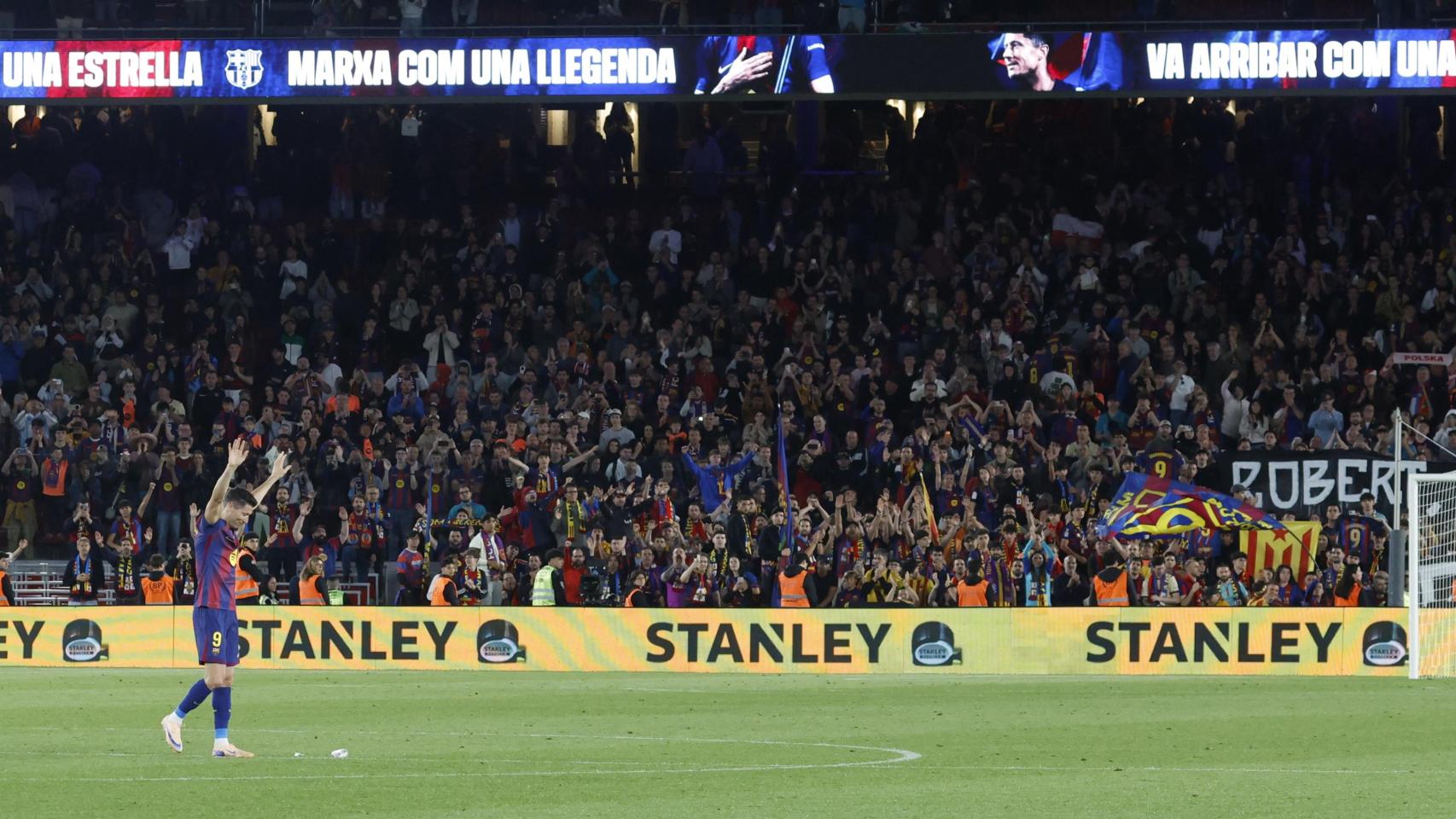 Lewandowski se despide del Camp Nou
