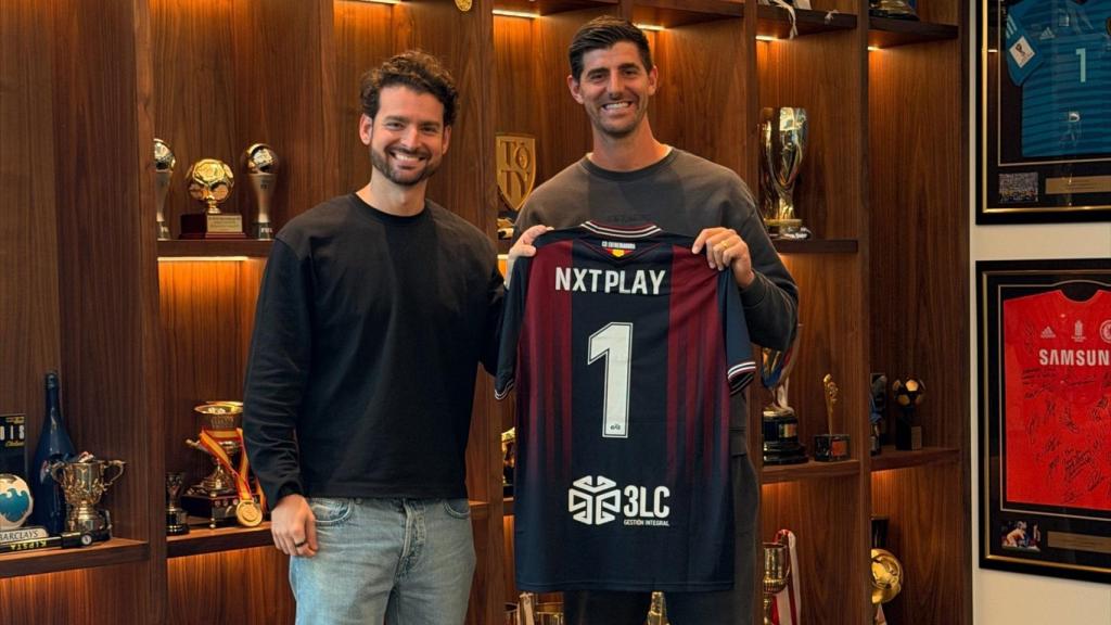Gonzalo Vila (esq.) i Thibaut Courtois, cofundadors de NxtPlay / EP