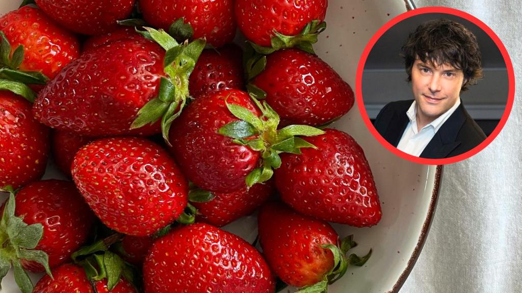 Jordi Cruz y fresas