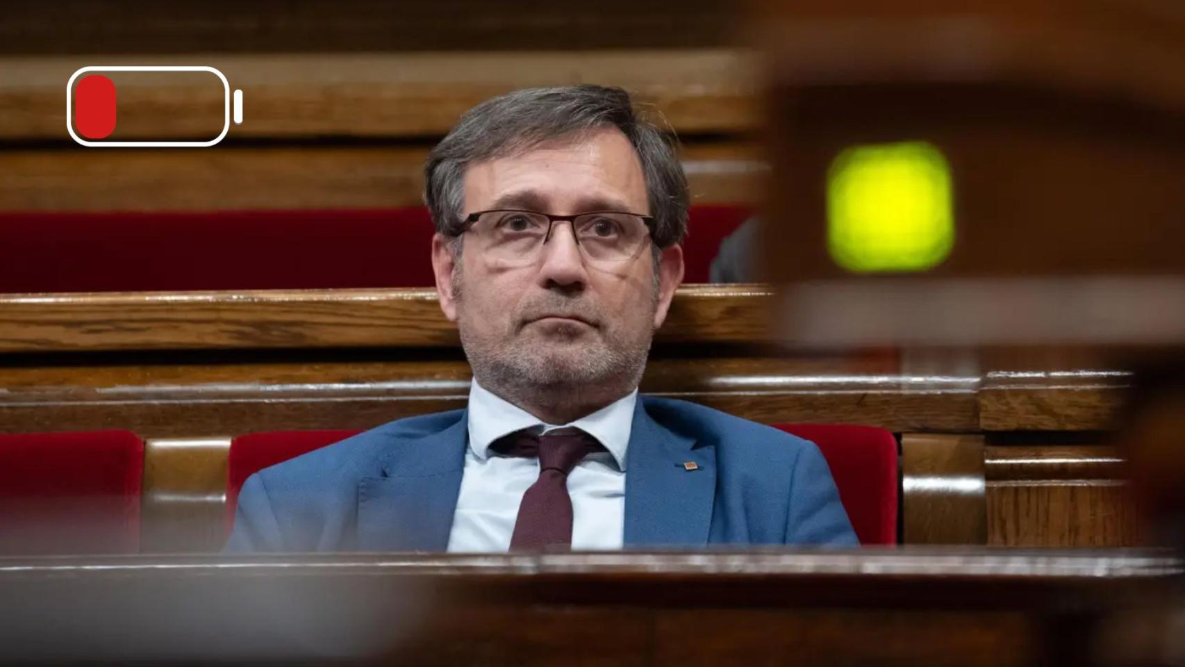 Francesc Xavier Vila, 'conseller' de Política Lingüística de la Generalitat de Cataluña