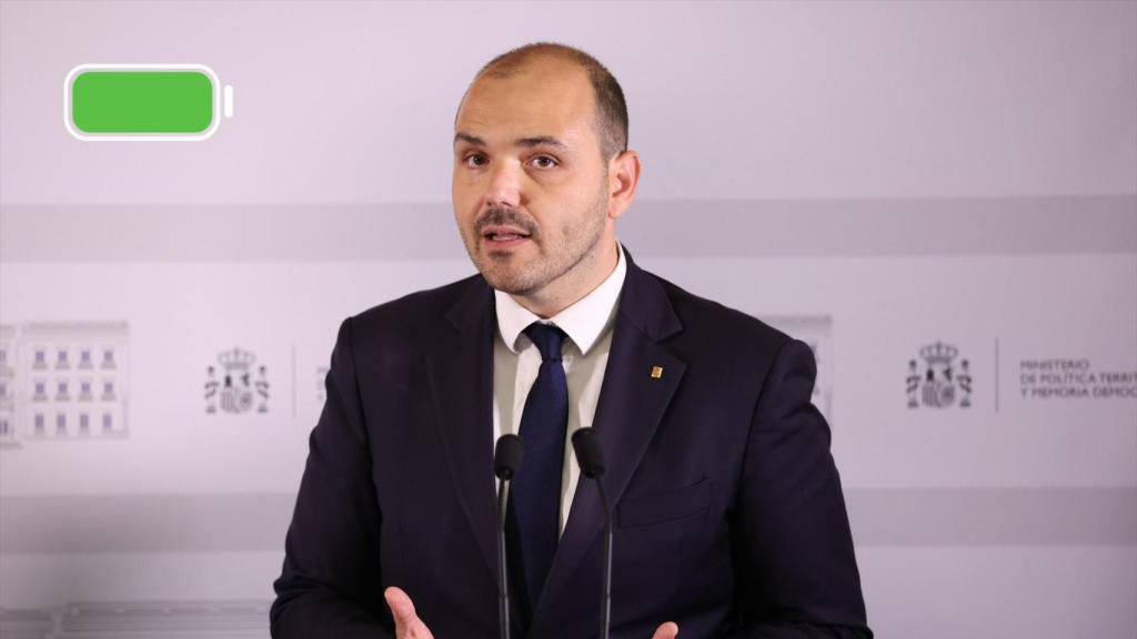 El conseller de Presidencia de la Generalitat de Cataluña, Albert Dalmau