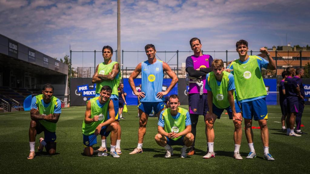 El Barça se entrena este miércoles 20 de mayo en la Ciutat Esportiva