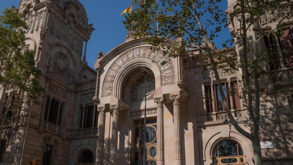 Fachada del Tribunal Superior de Justicia de Cataluña (TSJC), a 7 de agosto de 2024, en Barcelona, Catalunya (España).