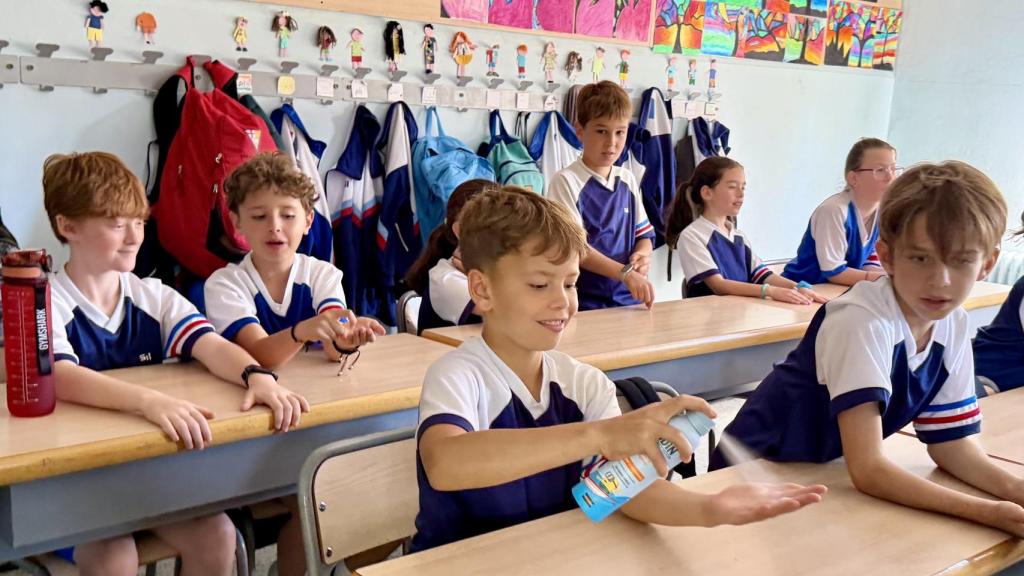 Foto de la campaña escolar de Isdin