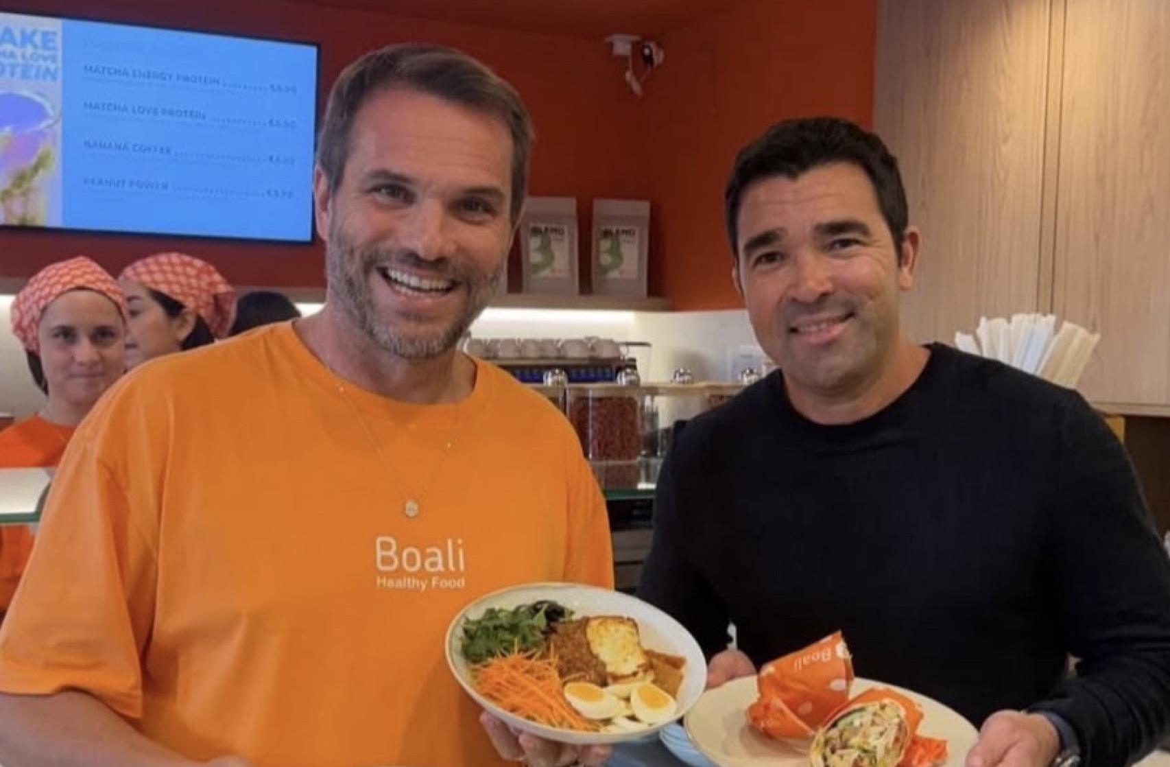 Deco inaugura Boali junto a Rodrigo Barros