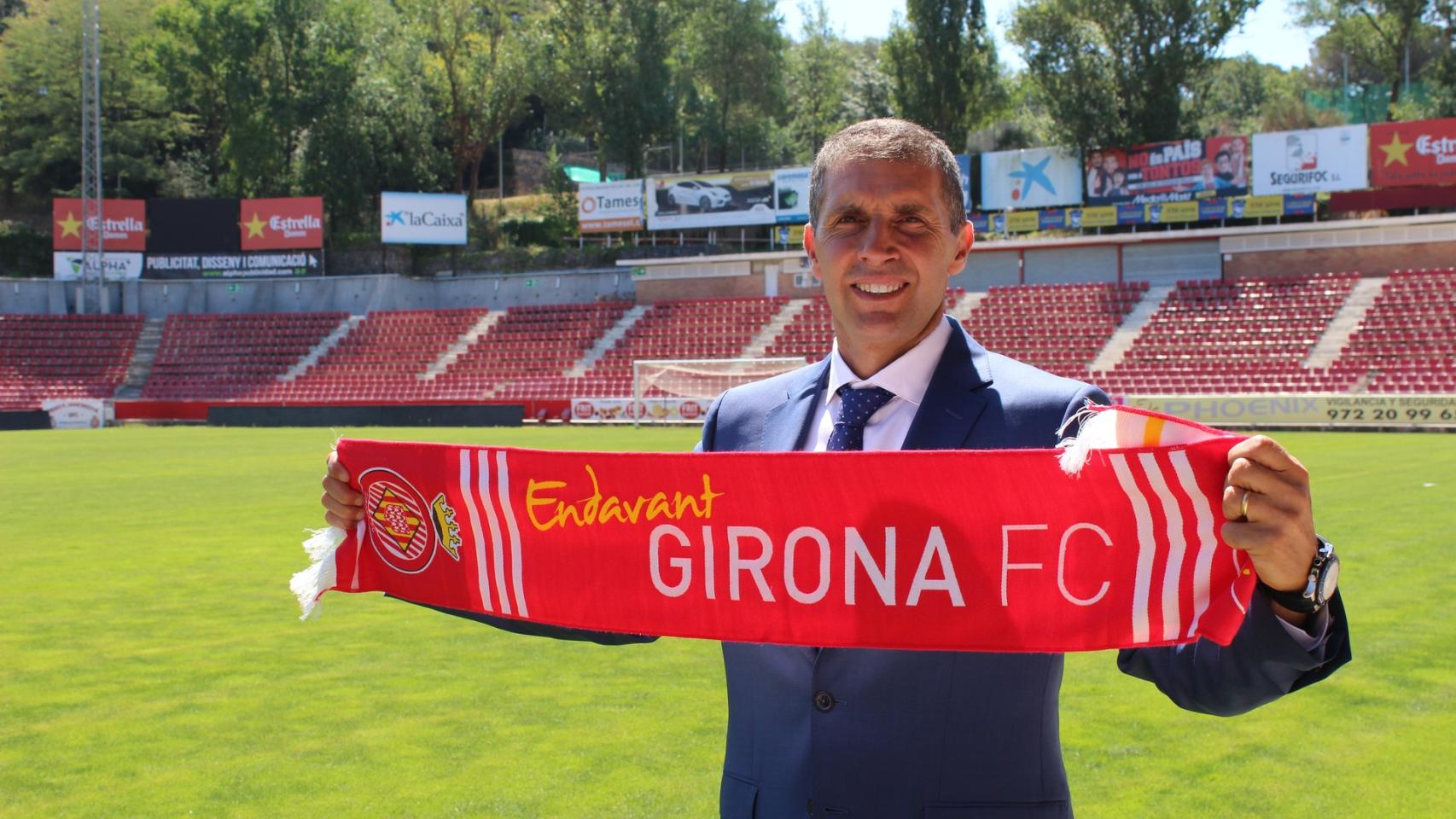 El presidente de Girona FC, Delfí Geli 