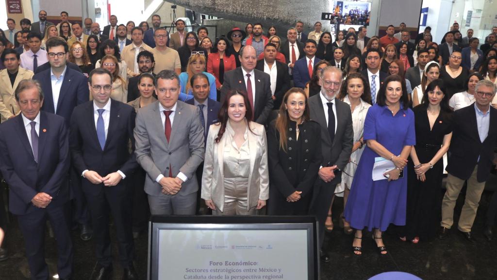 Assistents del fòrum econòmic organitzat pel Govern a Ciutat de Mèxic