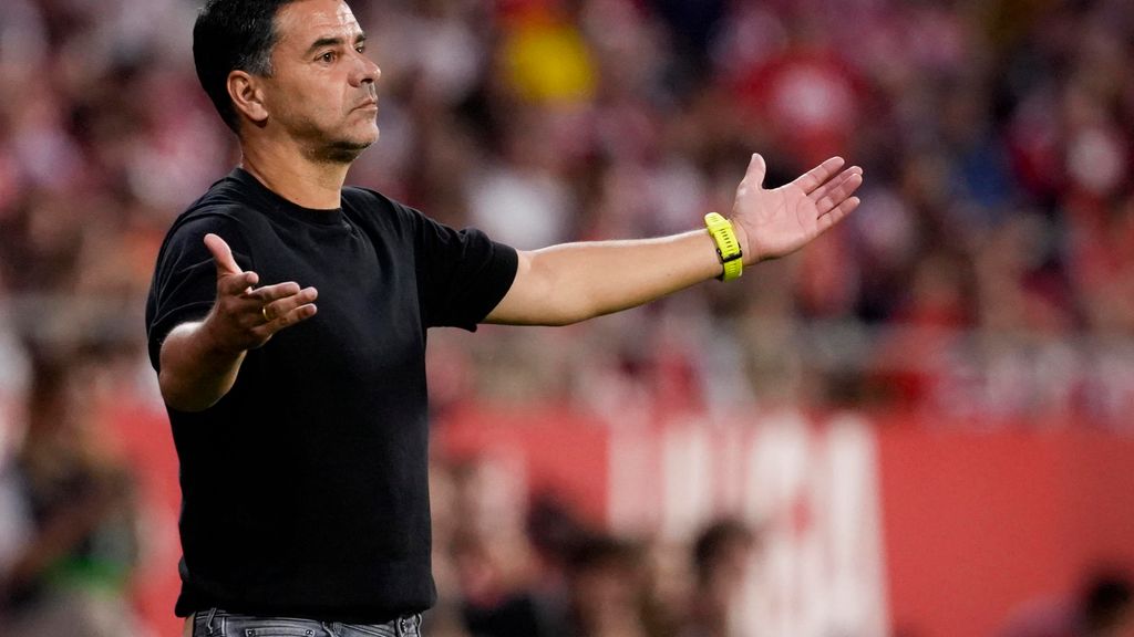 Míchel Sánchez, tècnic del Girona