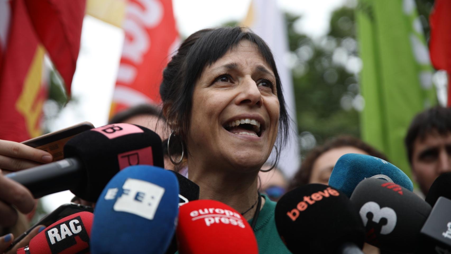 Iolanda Segura, portavoz del sindicato de docentes Ustec / EP