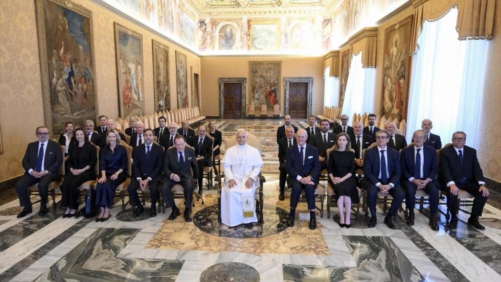 El Papa recibe en audiencia privada al Círculo Ecuestre 
