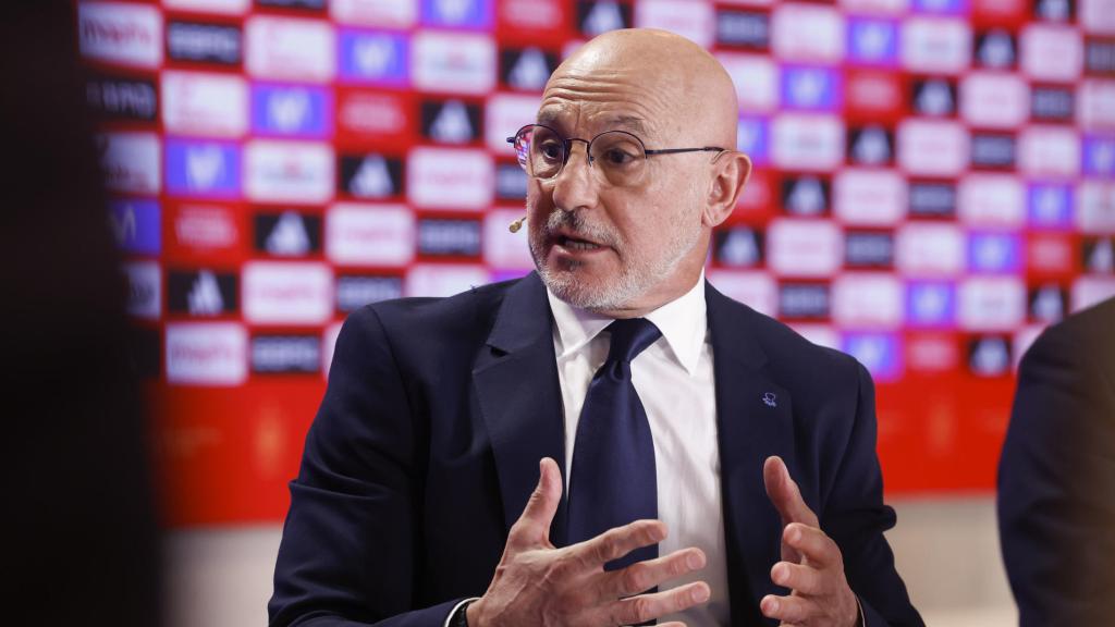 Luis de la Fuente comparece ante los medios después de anunciar la lista de España para el Mundial