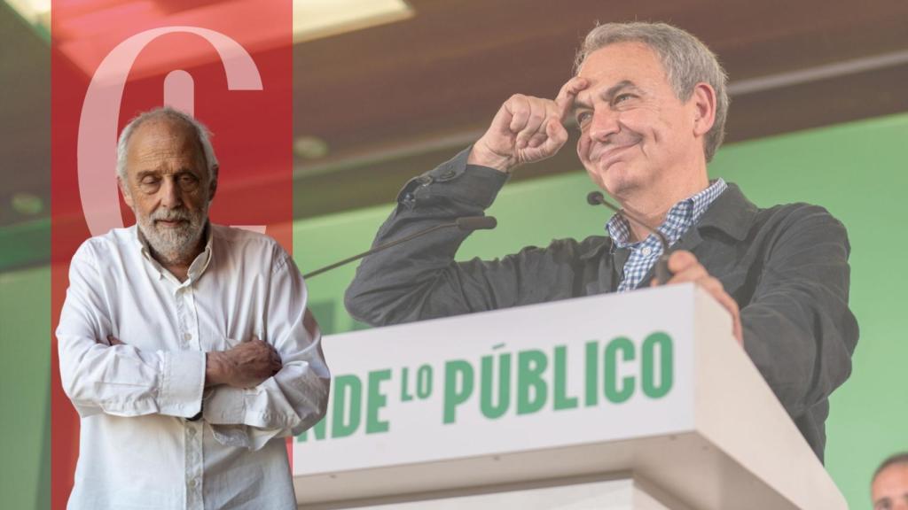 Josep Maria Cortés y el expresidente del Gobierno José Luis Rodríguez Zapatero