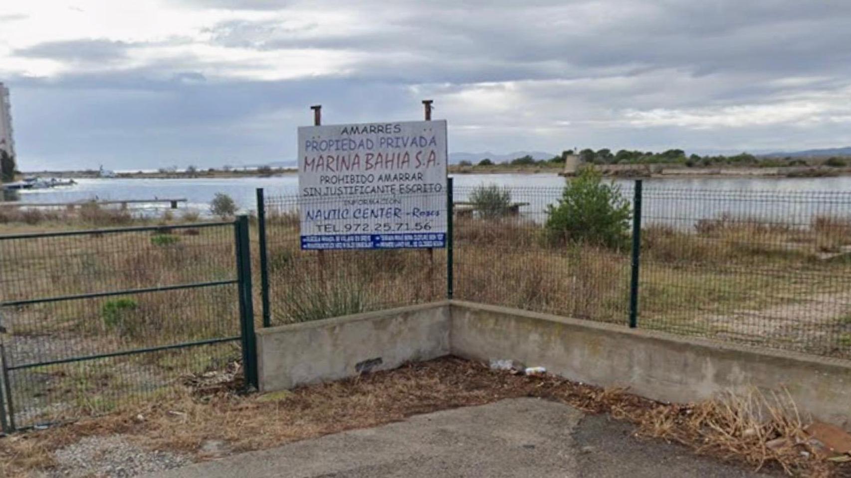 El terreno de la zona de Santa Margarida, en Roses (Girona), recientemente expropiado por parte del ayuntamiento tras años de abandono