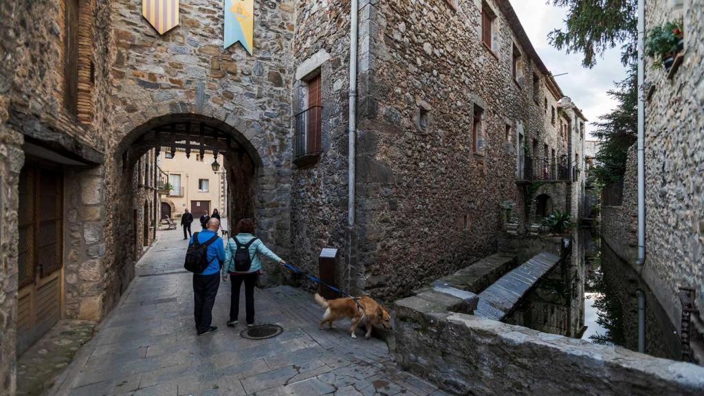 Calles de Sant Llorenç de la Muga