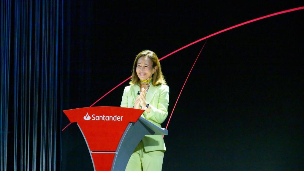 Ana Botín, presidenta de Banco Santander, en la Convocatoria 'Euros de tu Nómina'