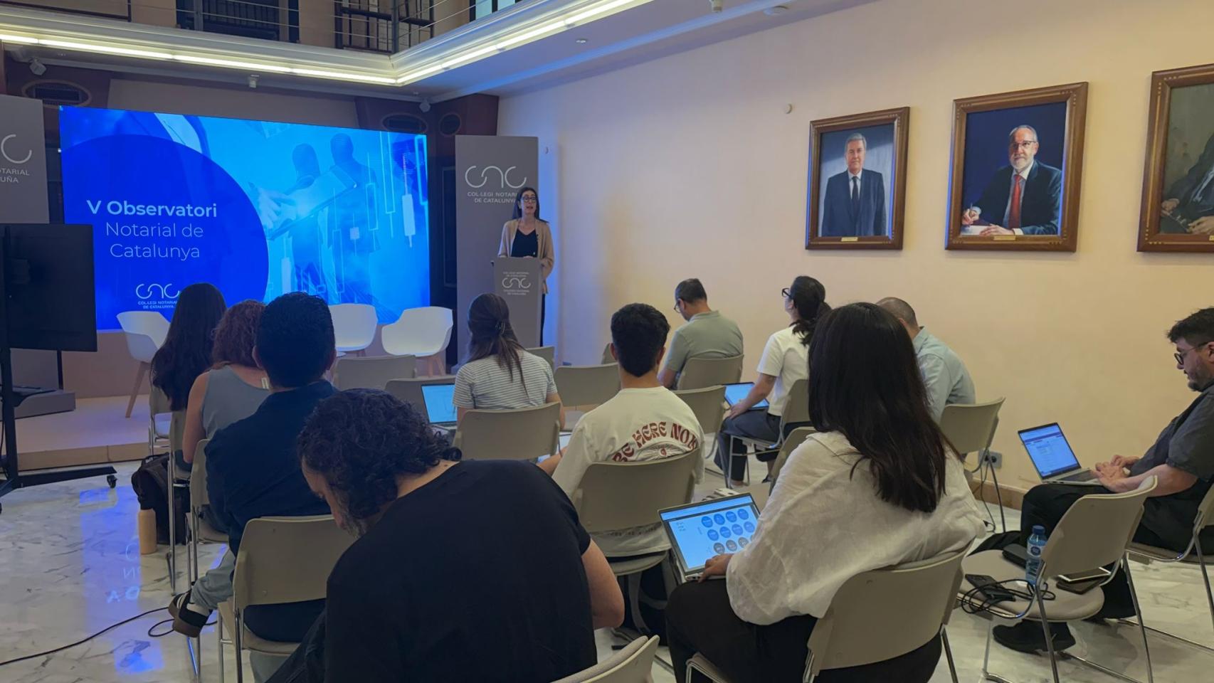 Presentación del V Observatorio Notarial de Cataluña