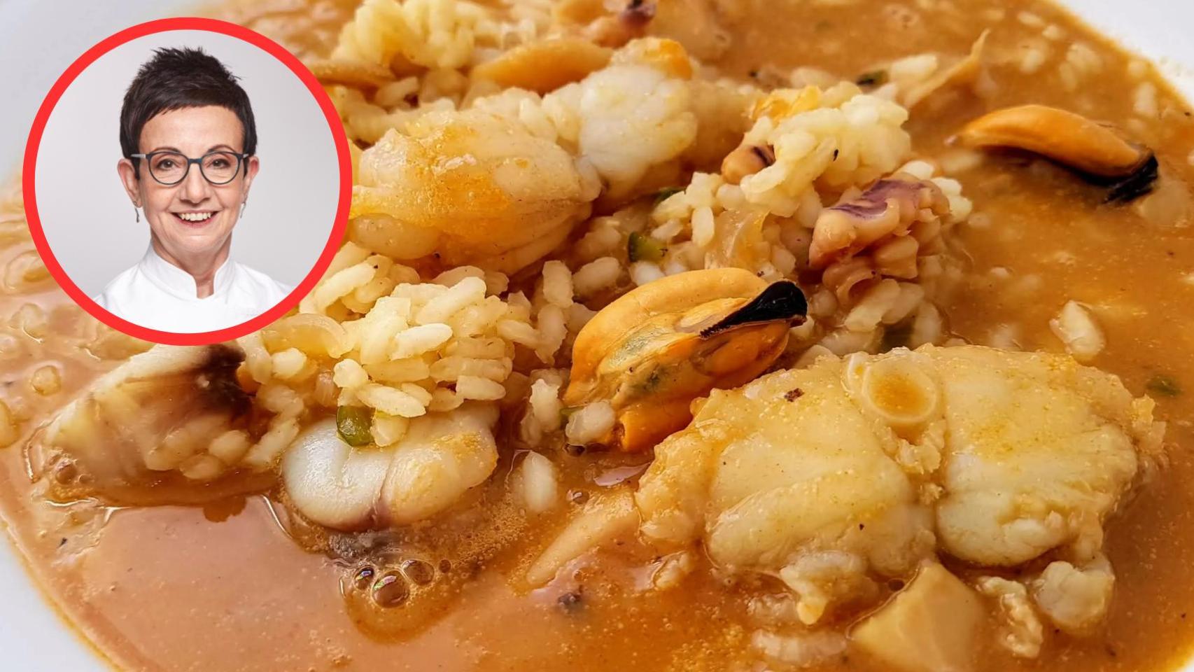 Carme Ruscalleda y arroz caldoso