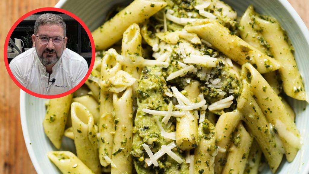 Dani García y pasta con pesto