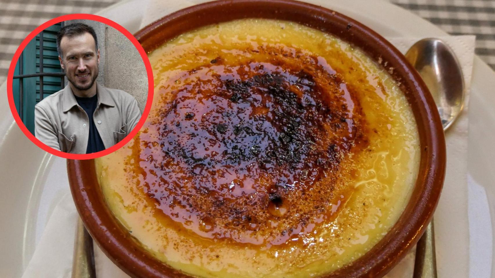 Arnau París y crema catalana