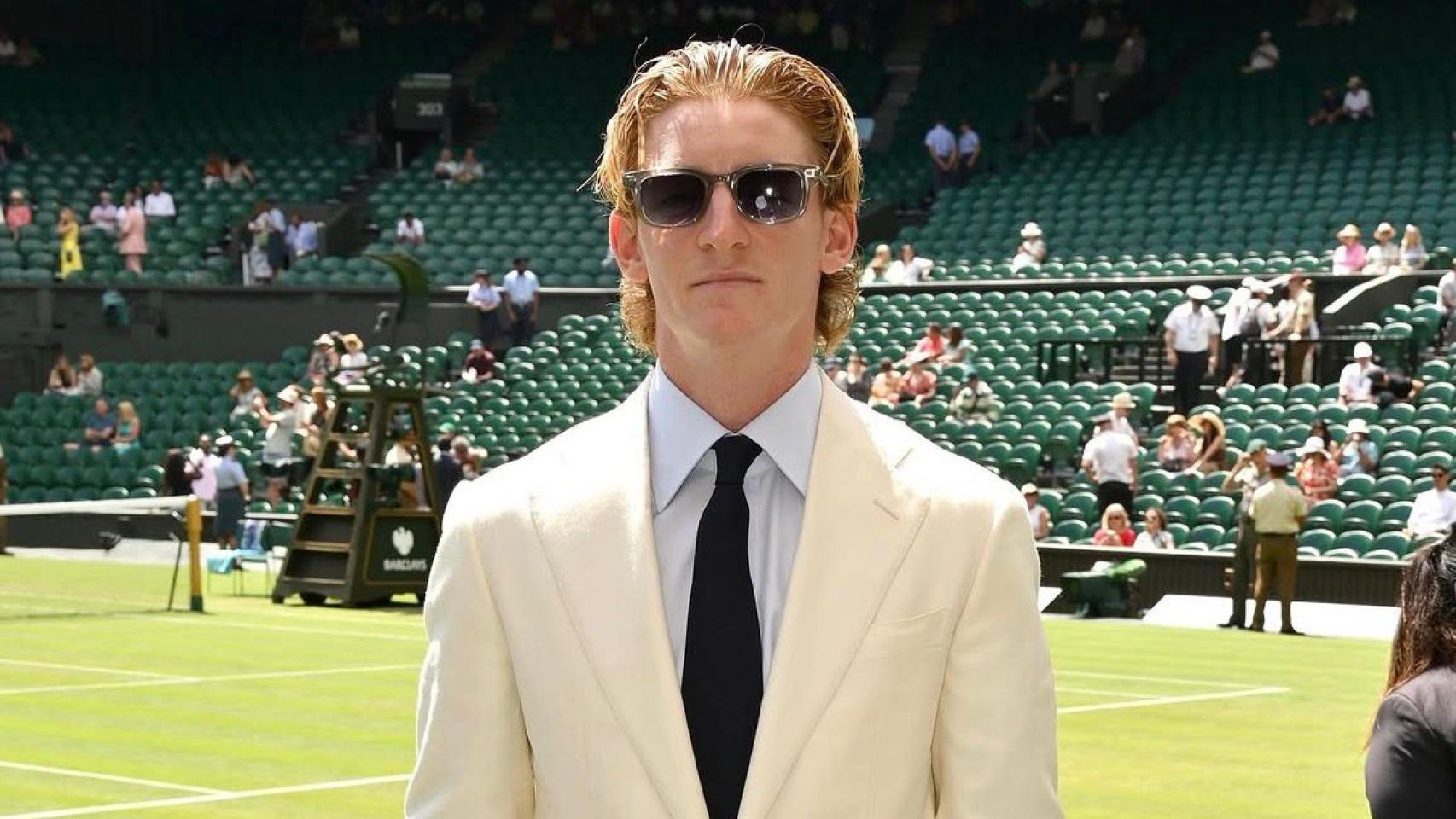 Anthony Gordon en Wimbledon