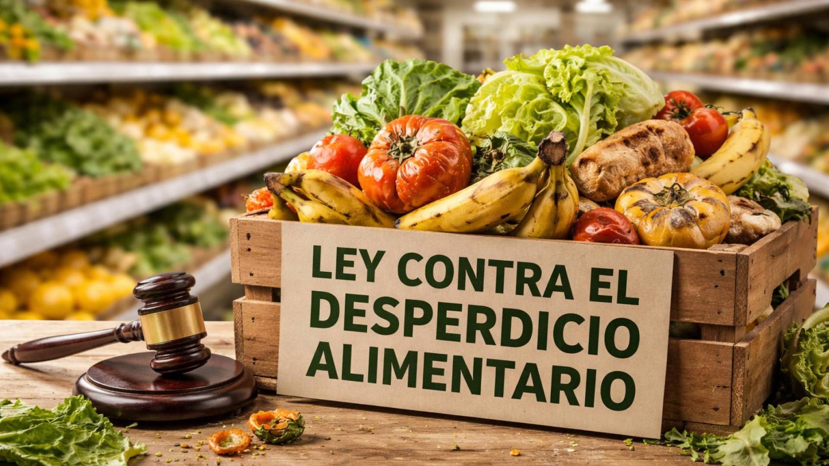 Alimentos sobrantes y nueva ley