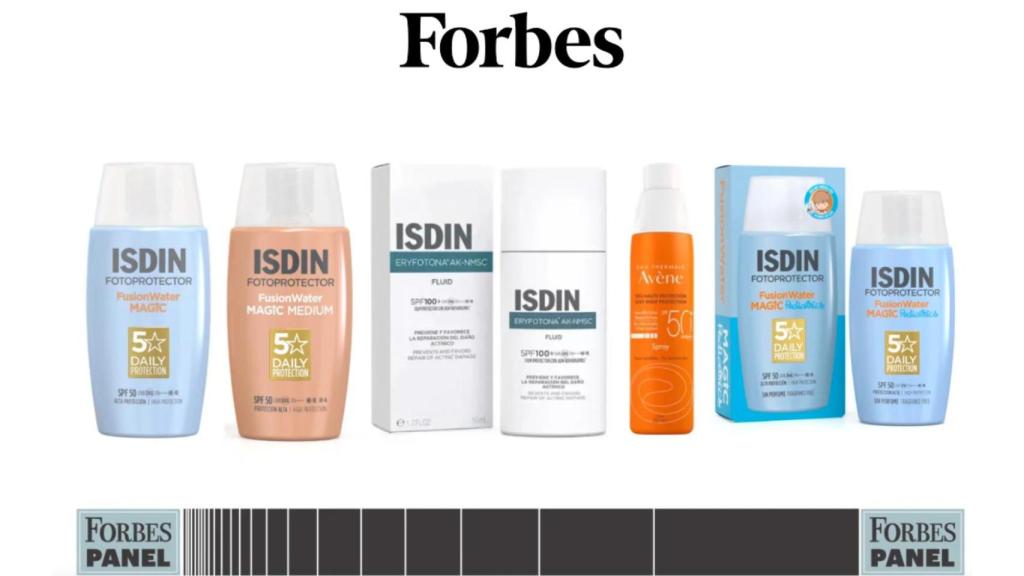 Panel de Forbes de mejores fotoprotectores