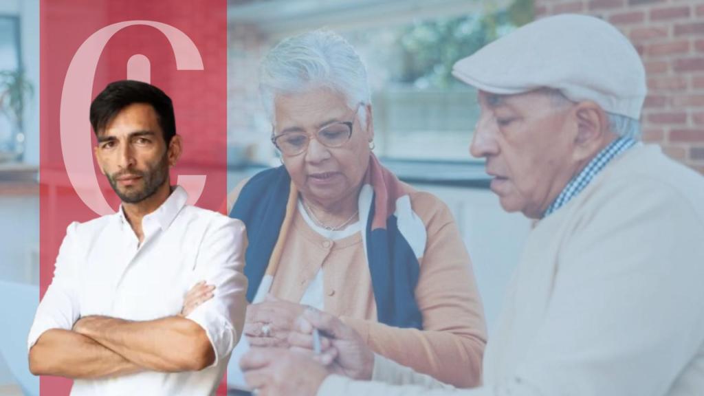 Iván Teruel y dos pensionistas