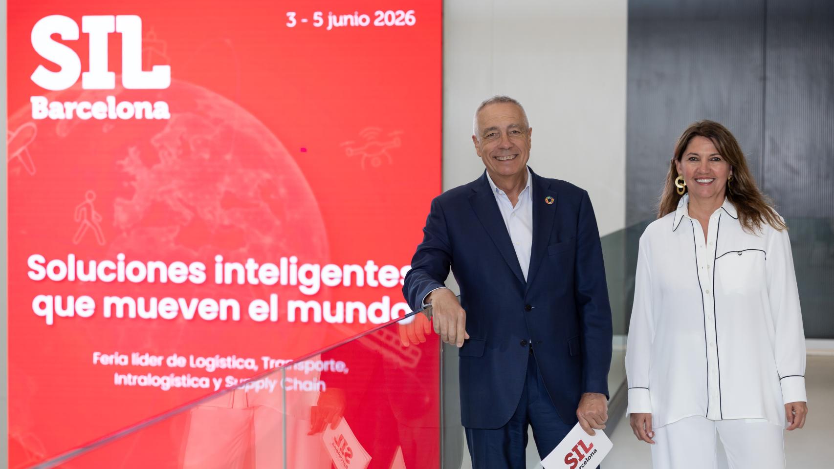 Pere Navarro, presidente del CZFB, y Blanca Sorigué, directora general del CZFB, presentan el SIL 2026