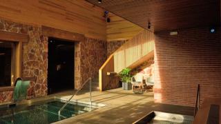 Spa del mejor glamping de España, el Camping Prades