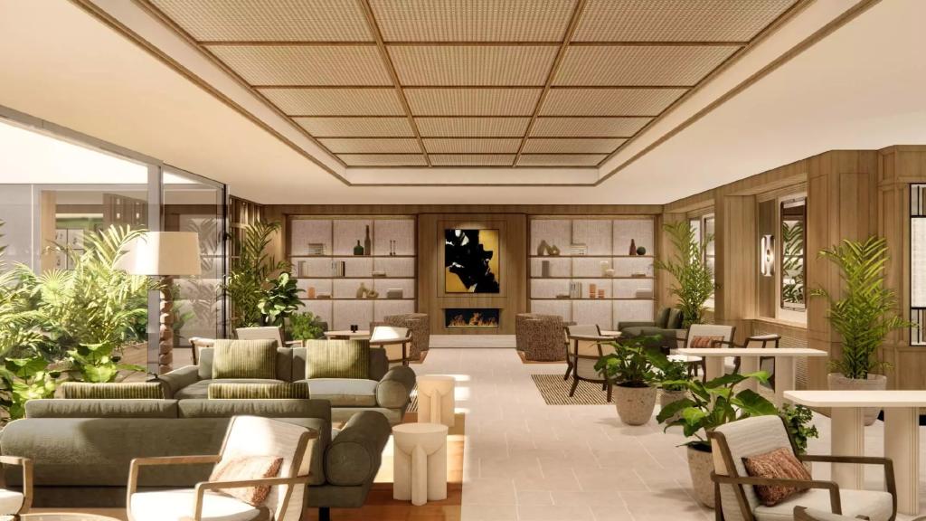 Lobby de l'hotel Casa METT Sitges