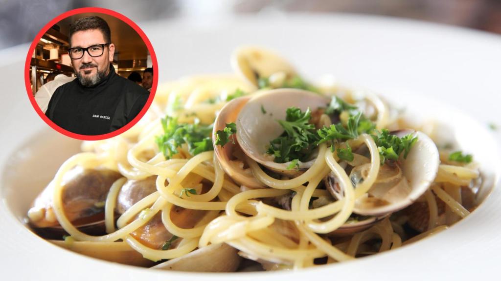 Dani García y pasta con almejas