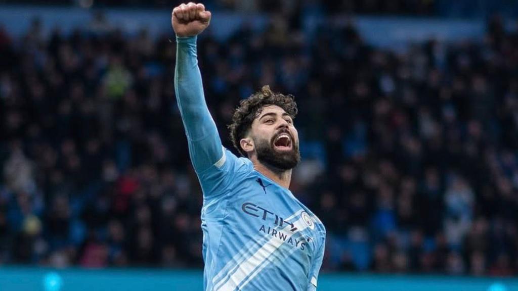 Josko Gvardiol, en un partido con el Manchester City