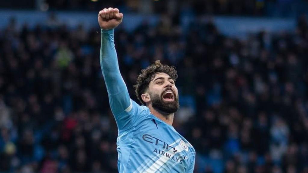 Josko Gvardiol, en un partido con el Manchester City