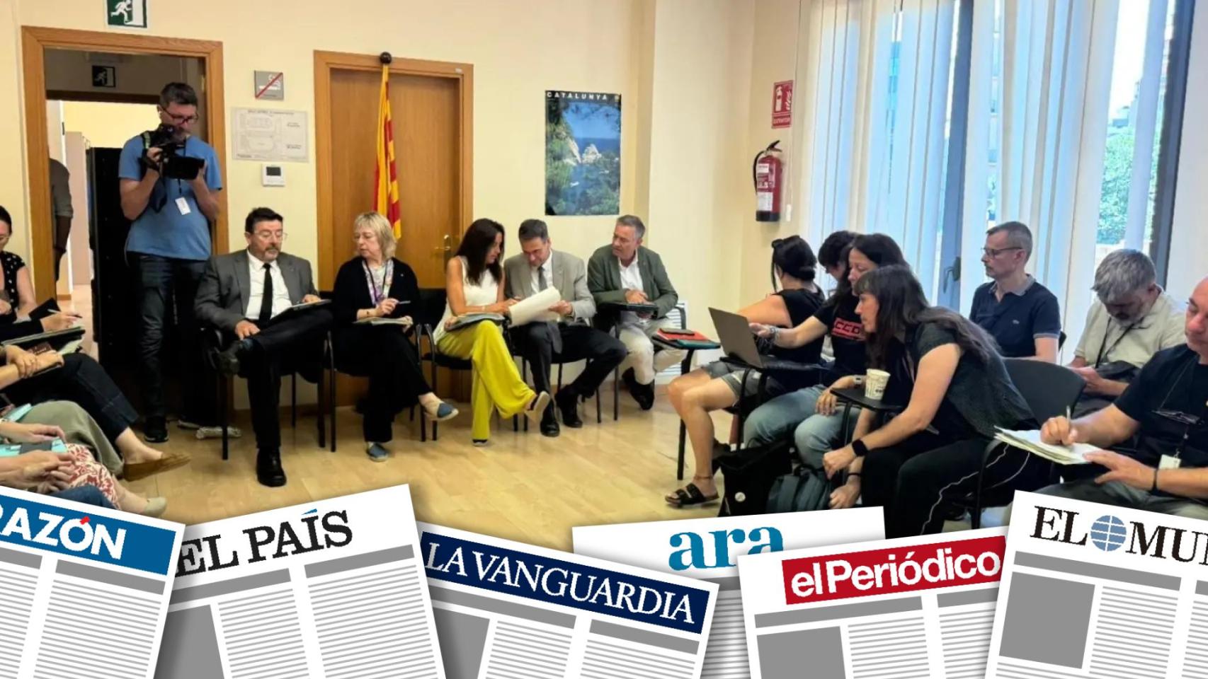 Primeras planas: Los docentes cobrarán 400 euros más y los grafiteros