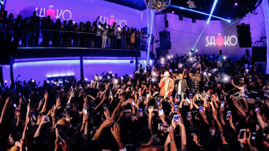 Actuación de Bad Bunny en la Sala Shôko de Madrid en 2017