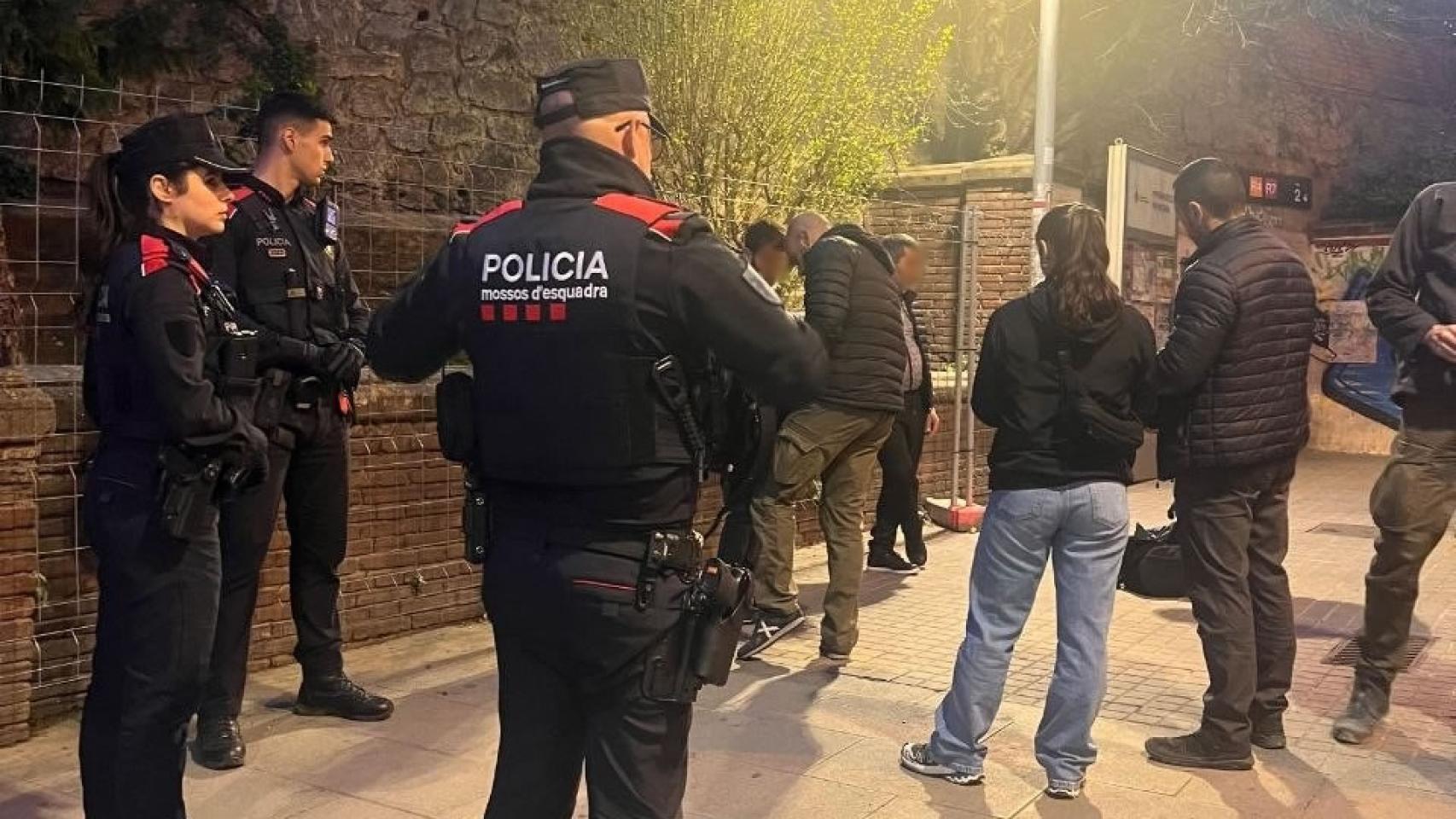 Una detención durante el despliegue del Plan Kanpai este viernes